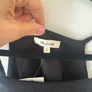 Madewell Elegant Black Top